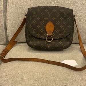Brown Vintage Louis Vuitton Crossbody Bag